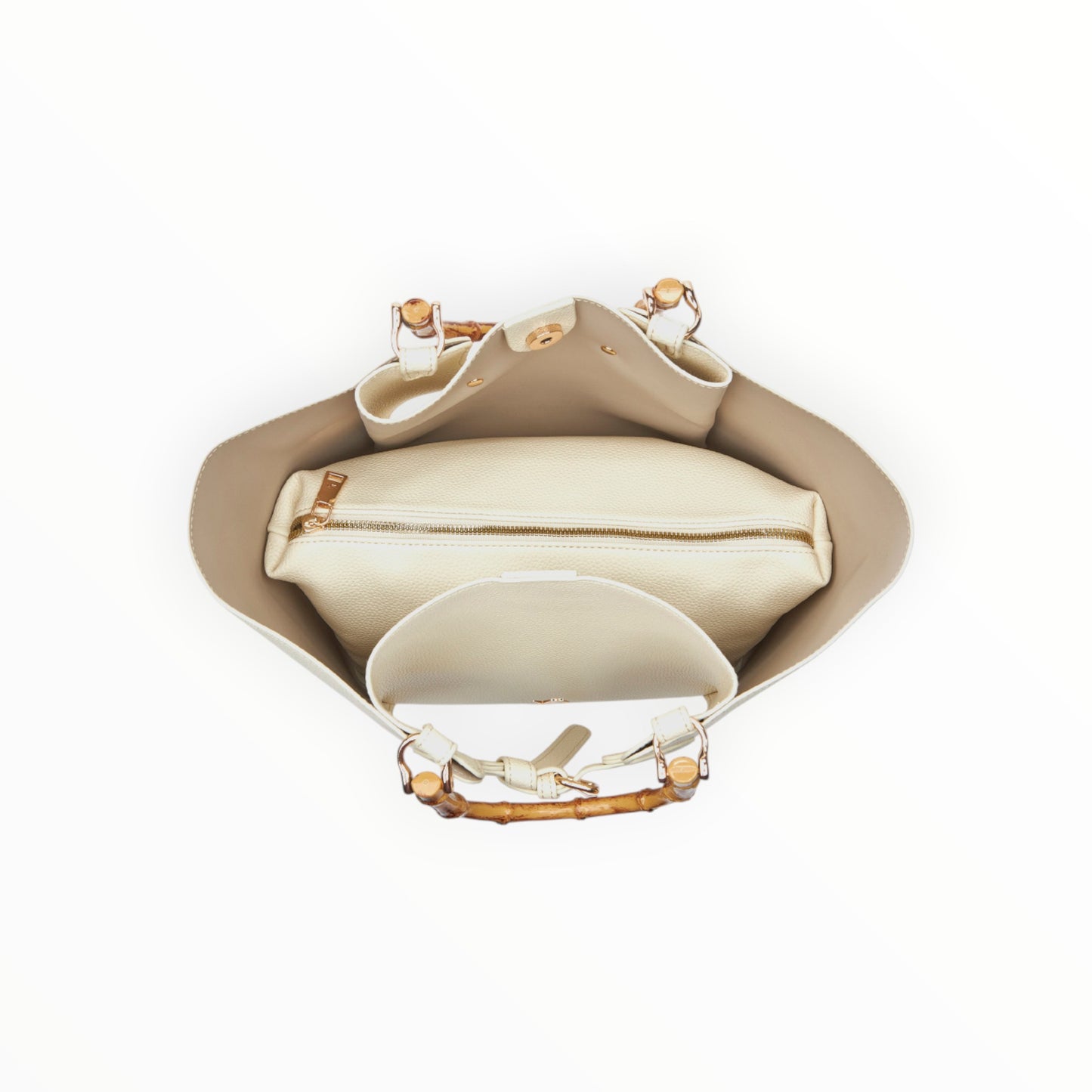 Borsa a due manici 16-0008639 Verde