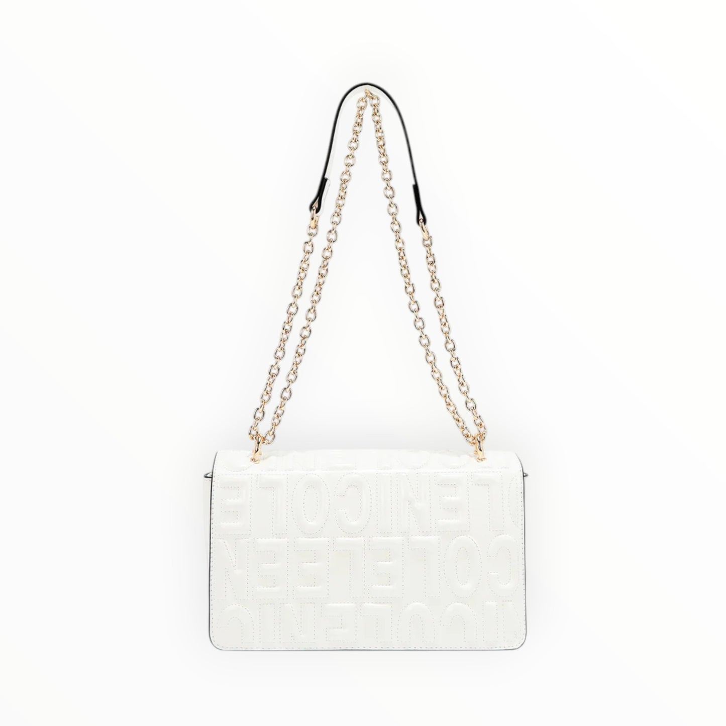 Borsa a Tracolla con Catena e Logo in Rilievo Nicole Lee EMB17455