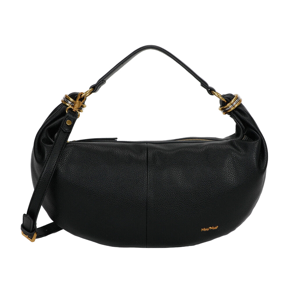 Borsa A Spalla Piccola Con Anelli Ai Manici M8-H201317