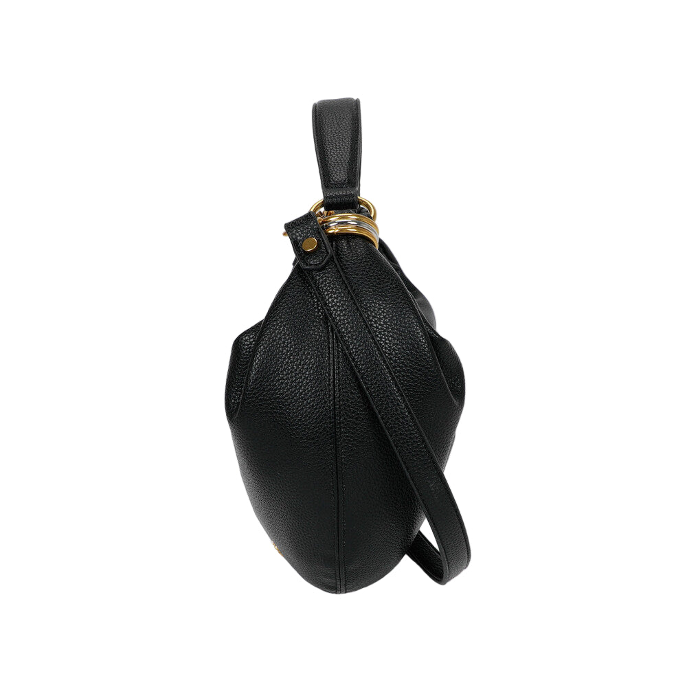 Borsa A Spalla Piccola Con Anelli Ai Manici M8-H201317