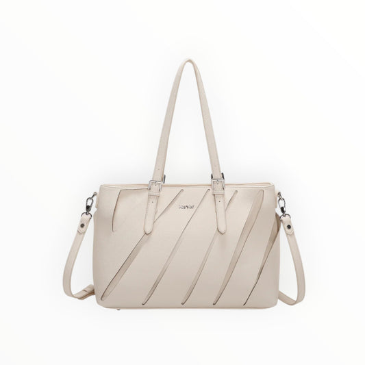 Borsa Shopping con Tracolla Mimi-Muà M8-H201407 – Tagli Diagonali Donna