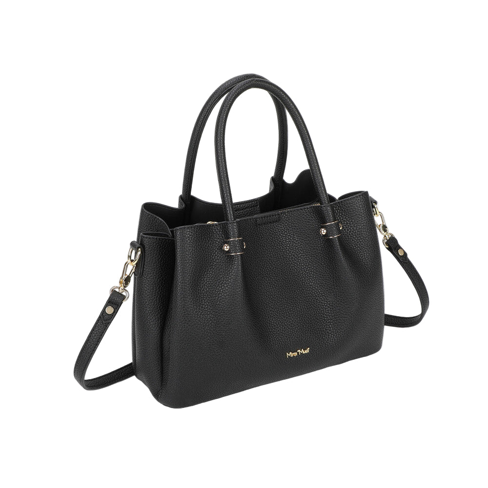 Borsa A Mano Con Rifiniture In Tinta M8-J201256