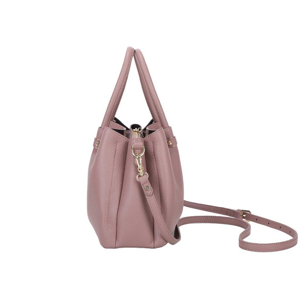 Borsa A Mano Con Rifiniture In Tinta M8-J201256