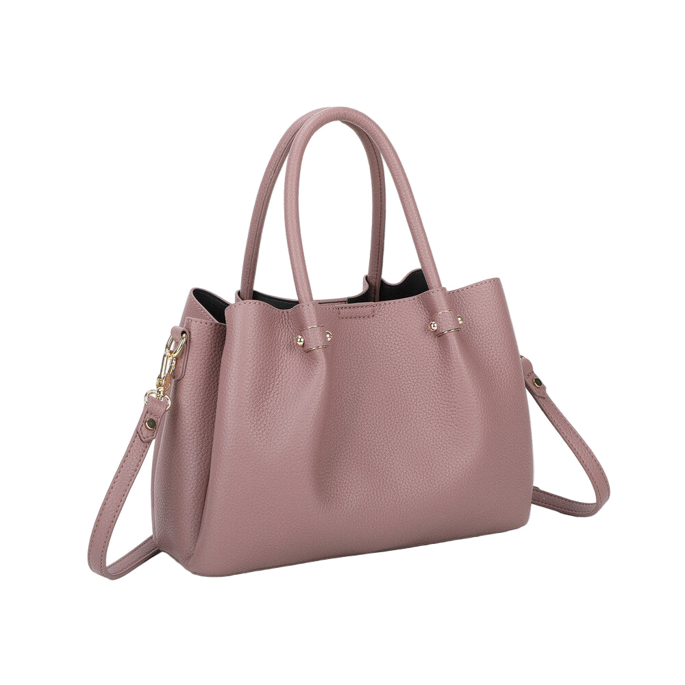 Borsa A Mano Con Rifiniture In Tinta M8-J201256