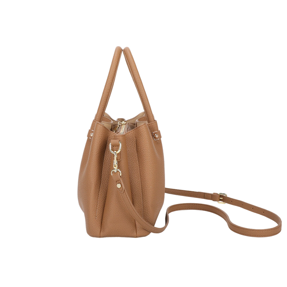 Borsa A Mano Con Rifiniture In Tinta M8-J201256