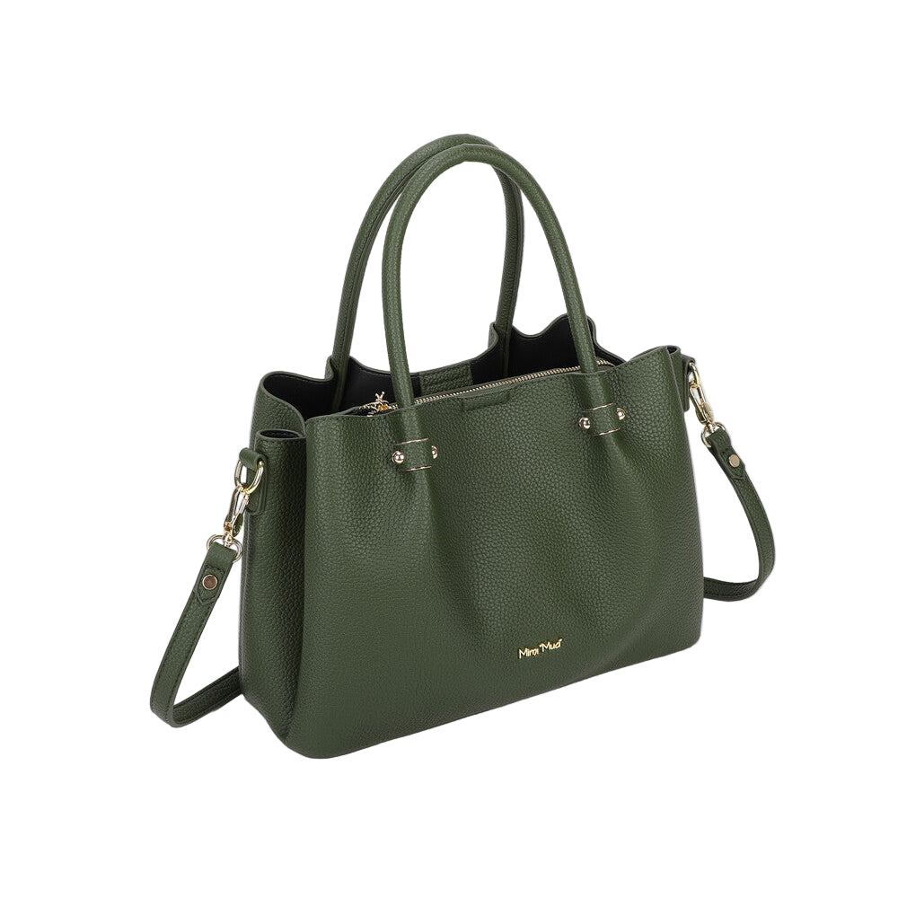 Borsa A Mano Con Rifiniture In Tinta M8-J201256