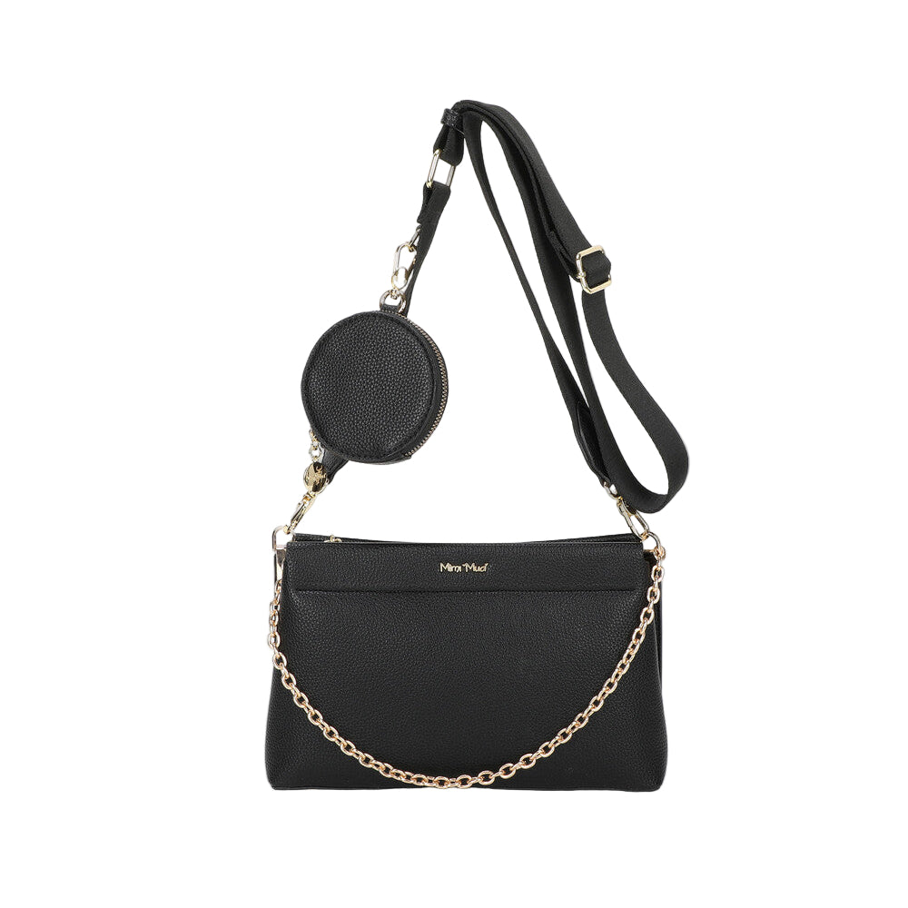 Borsa A Tracolla Con Dettaglio Appeso M8-J201260
