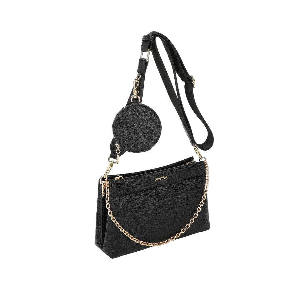 Borsa A Tracolla Con Dettaglio Appeso M8-J201260