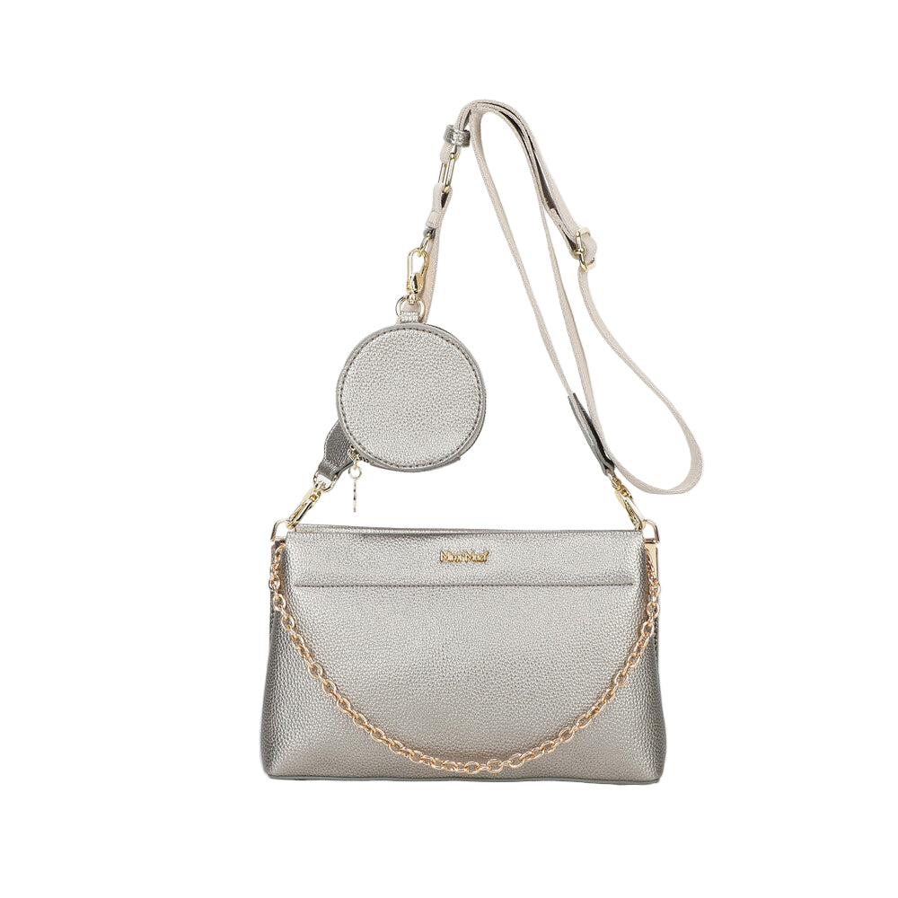 Borsa A Tracolla Con Dettaglio Appeso M8-J201260