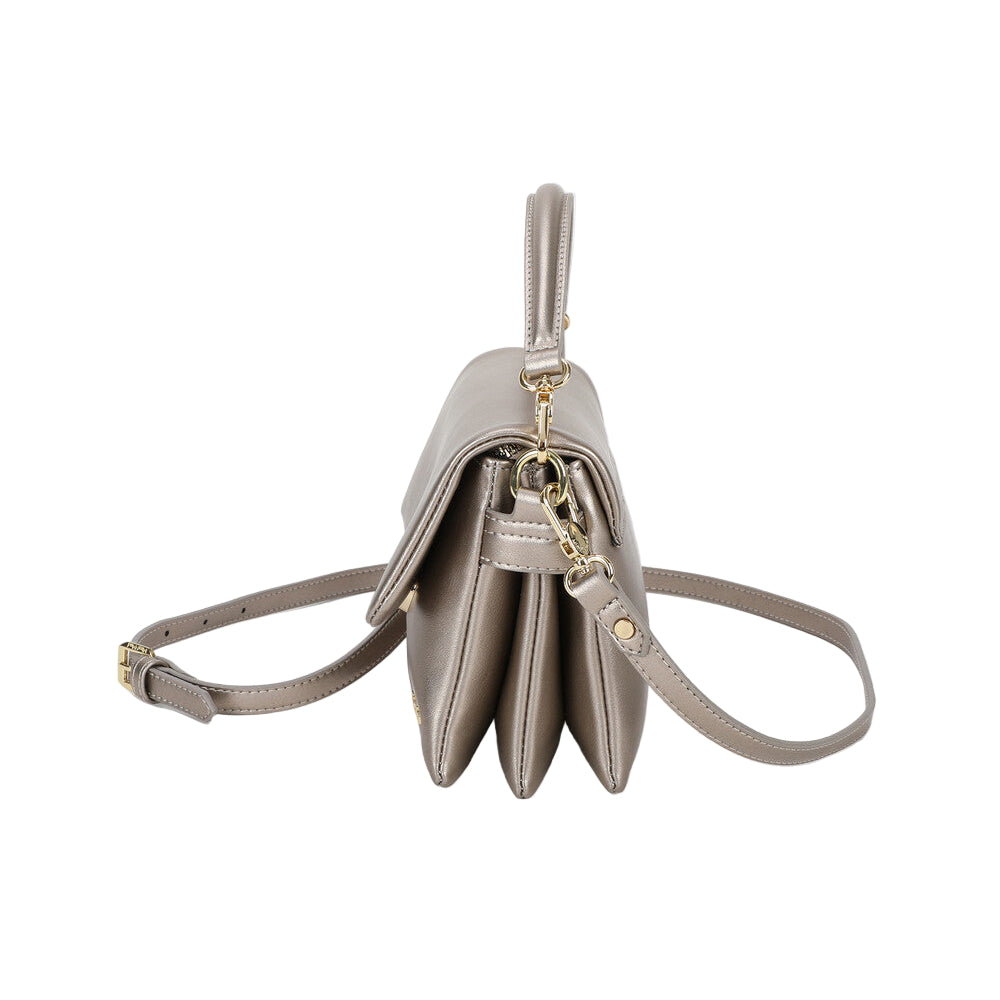 Borsa A Tracolla Con Chiusura Tonda Oro M8-J201261