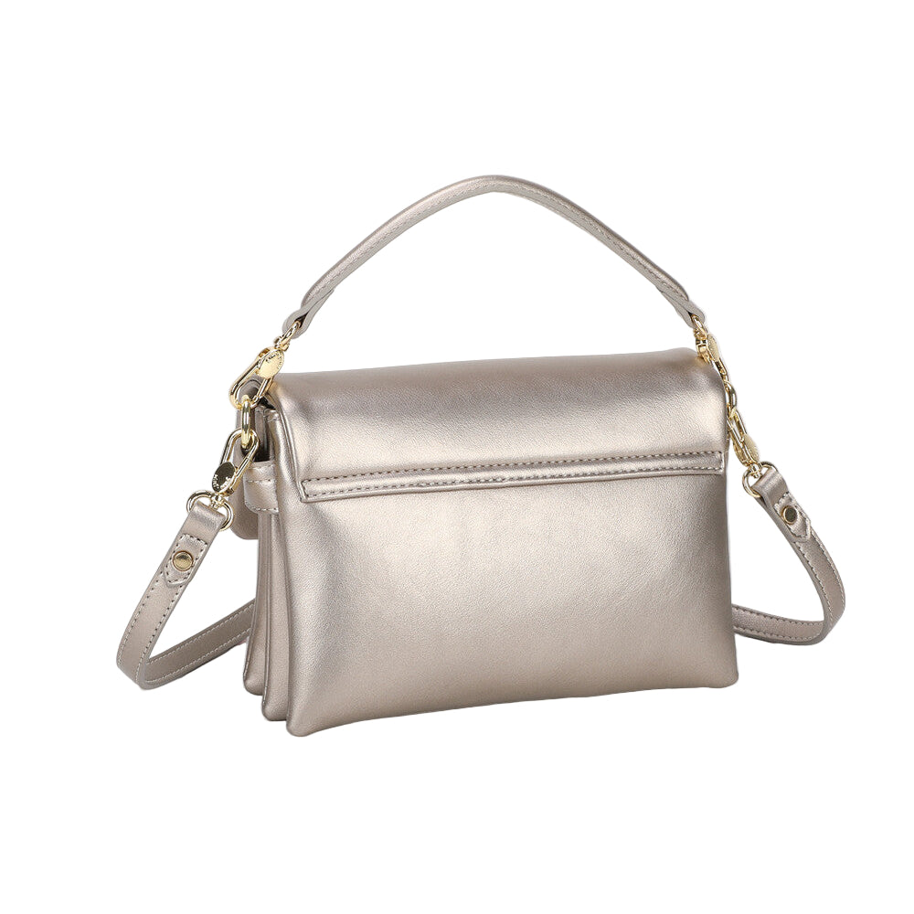 Borsa A Tracolla Con Chiusura Tonda Oro M8-J201261