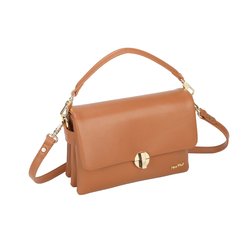 Borsa A Tracolla Con Chiusura Tonda Oro M8-J201261