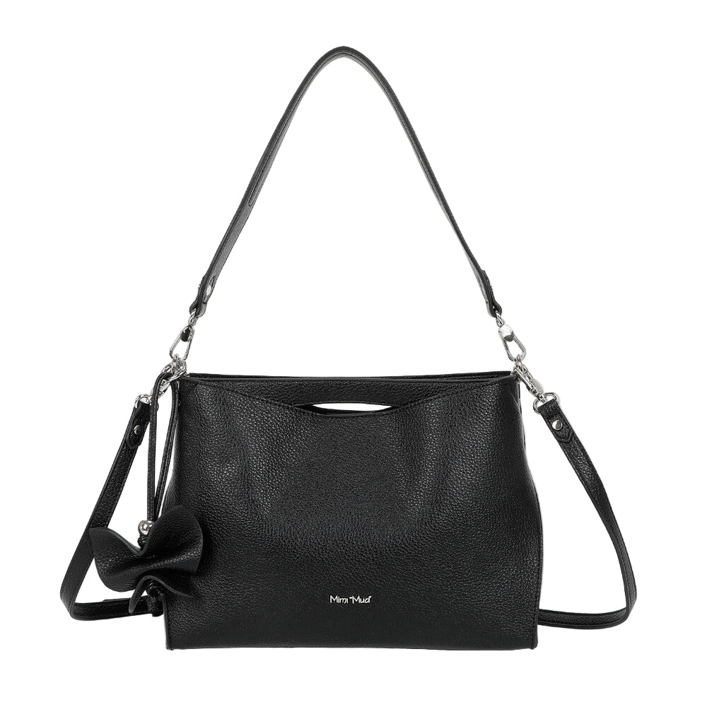 Borsa A Spalla Media Con Bordi Neri M8-J201262