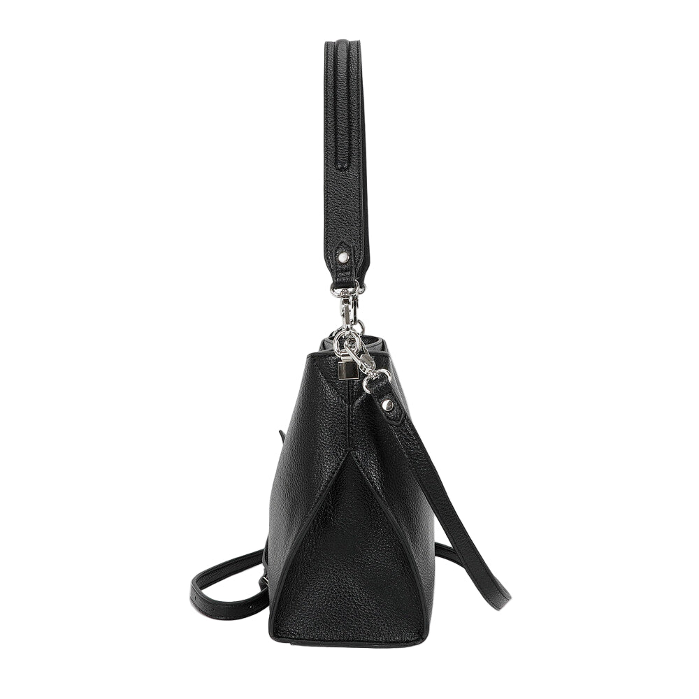 Borsa A Spalla Media Con Bordi Neri M8-J201262