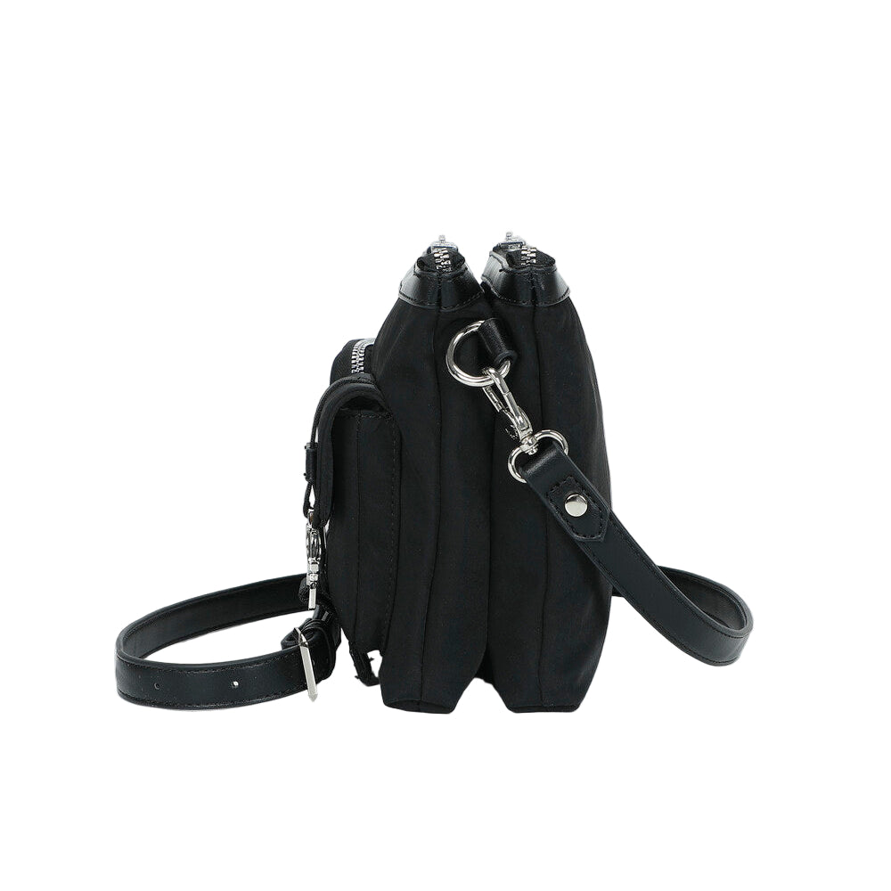 Borsa Tracolla A 2 Buste In Nylon Con M8-Y201158