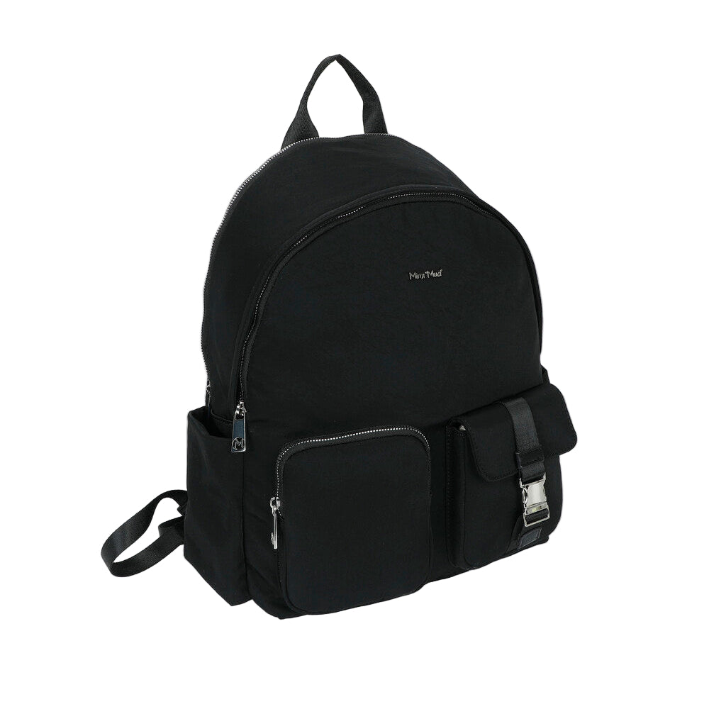 Zaino Grande In Nylon Con Tasche M8-Y201160