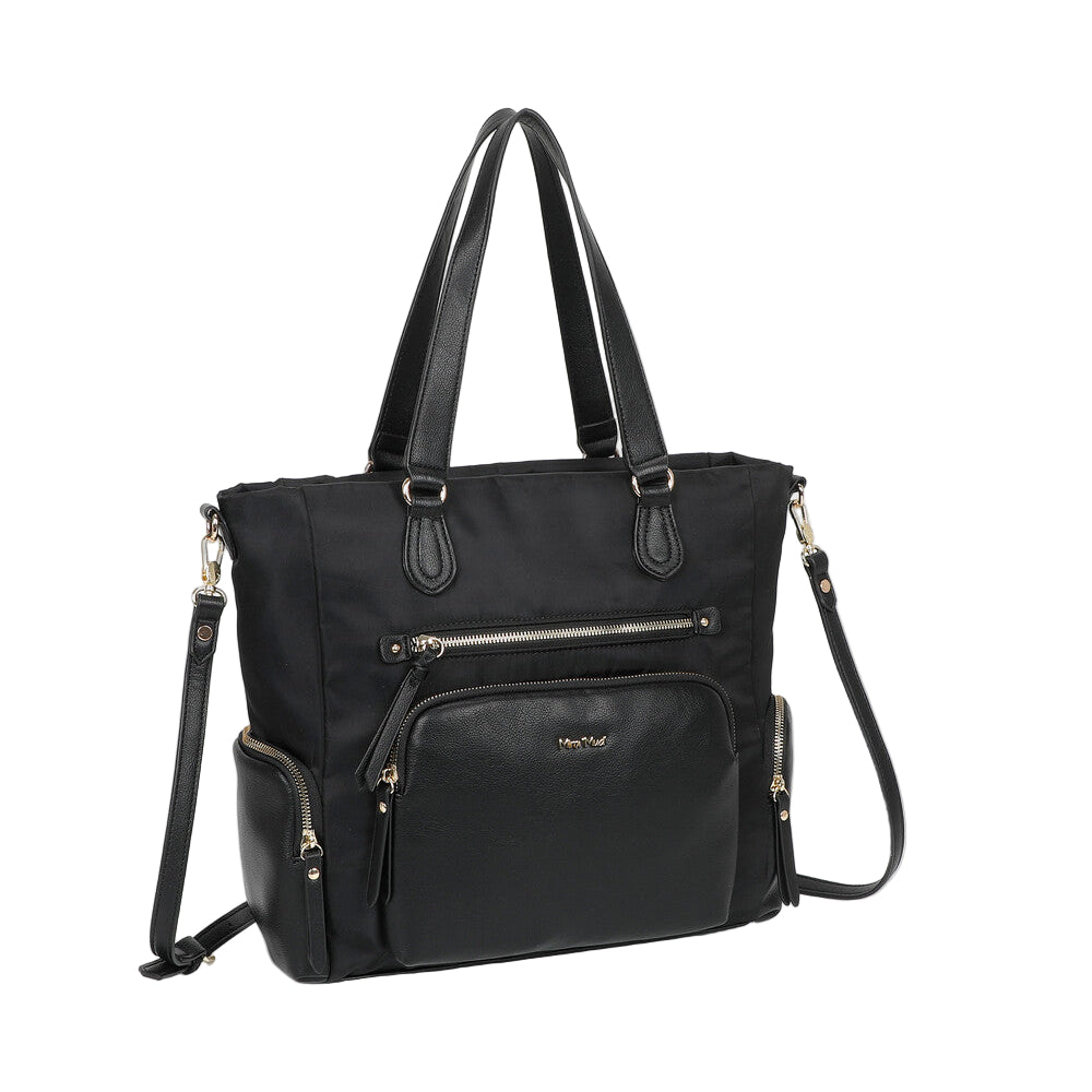Borsa A Sacca In Nylon Con Dettagli In Pu M8-Y201214