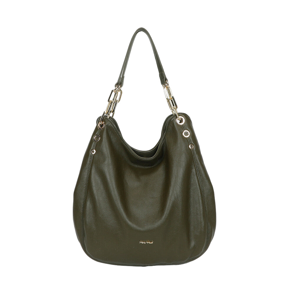 Borsa Hobo Con Dettaglio Occhielli M8-Y201222