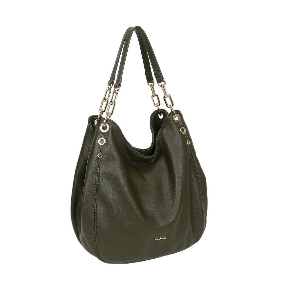 Borsa Hobo Con Dettaglio Occhielli M8-Y201222