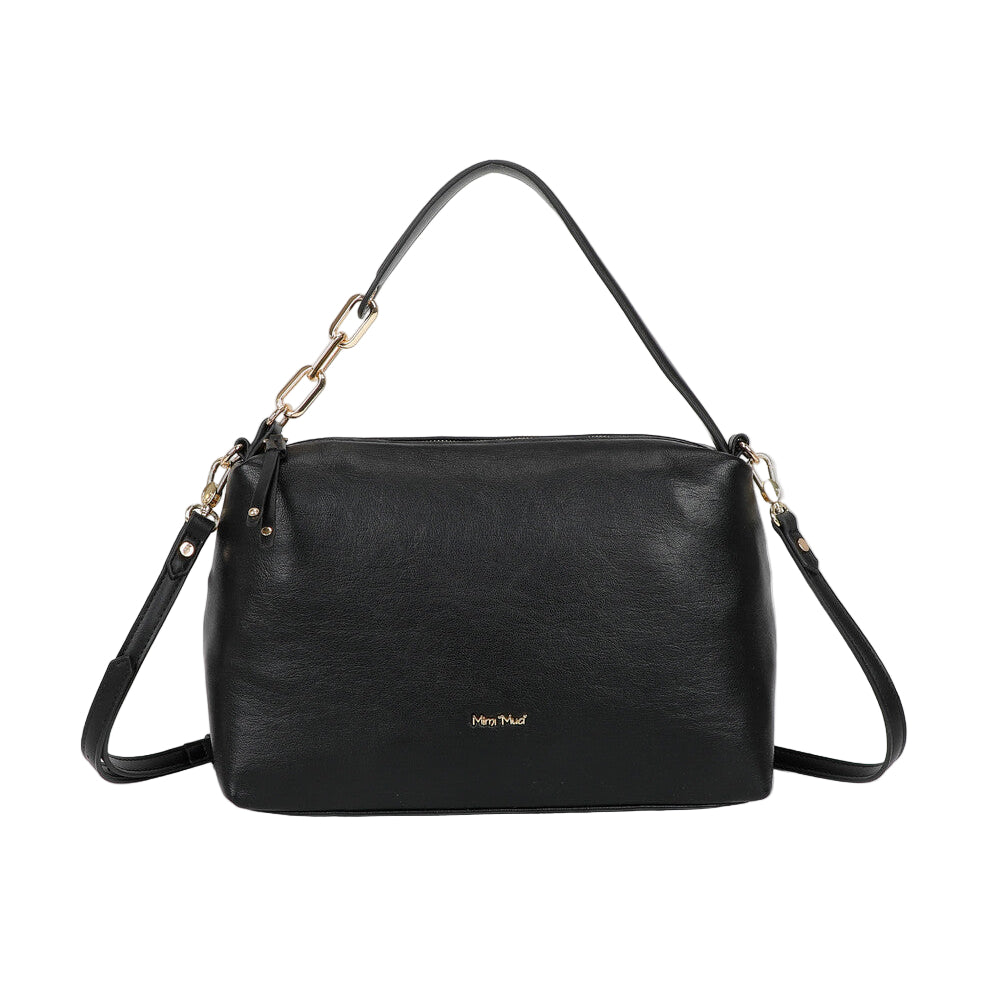 Borsa A Spalla Con Dettaglio Occhielli M8-Y201224