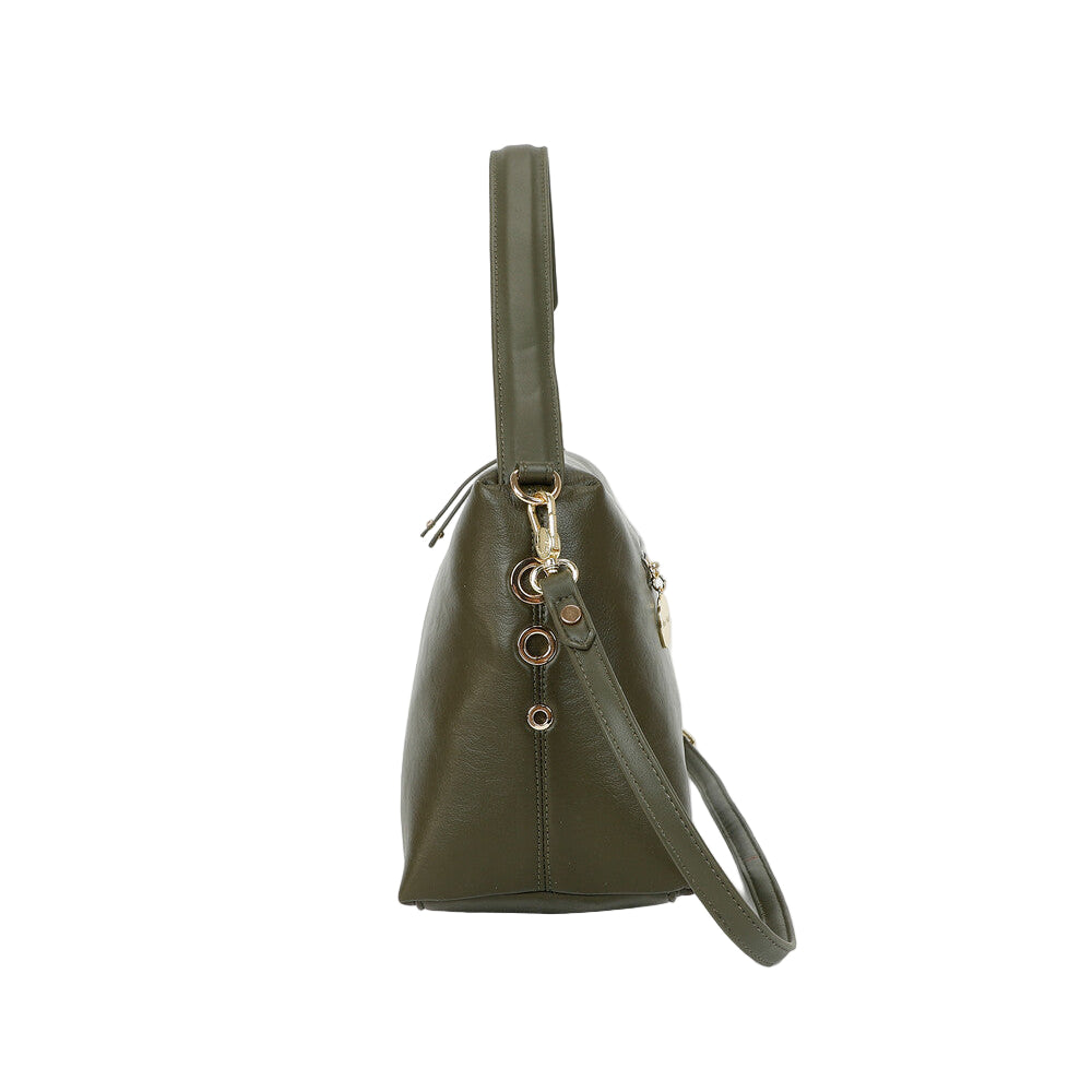 Borsa A Spalla Con Dettaglio Occhielli M8-Y201224