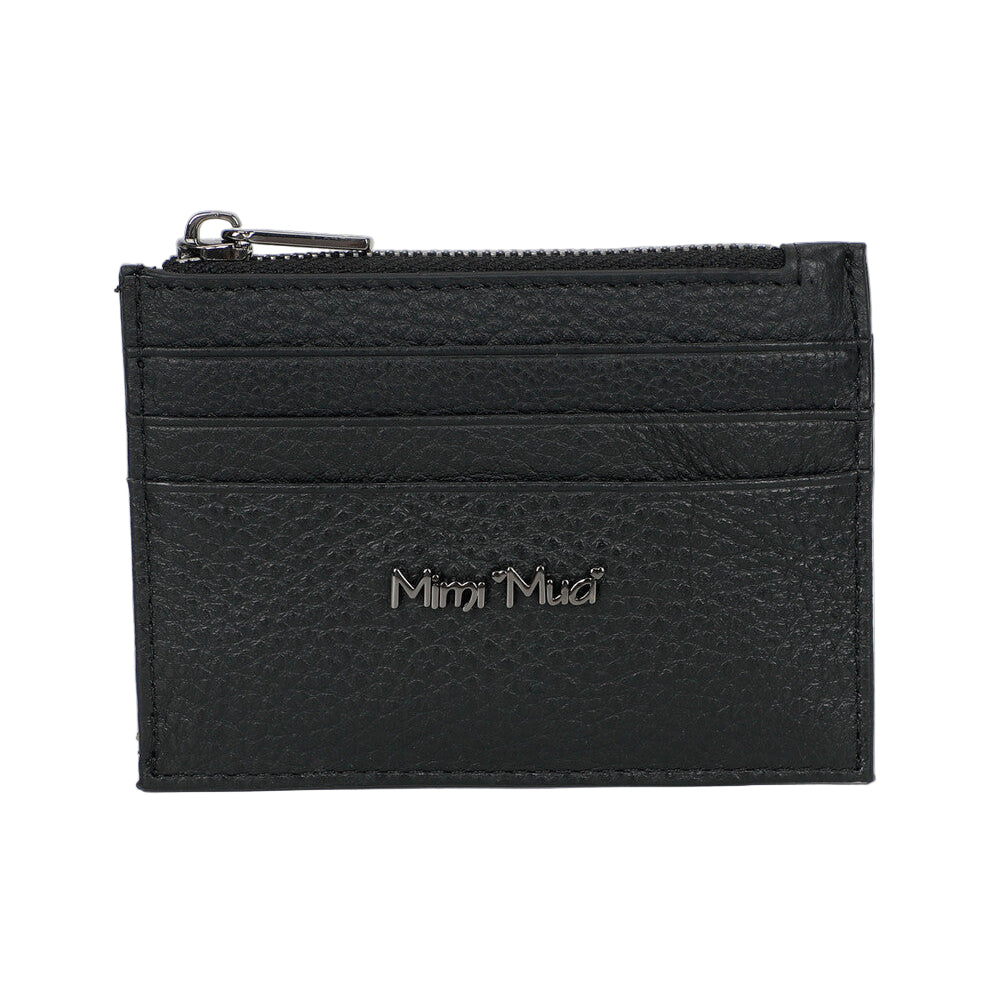Portacarte In Pelle Con Zip M9-D201339