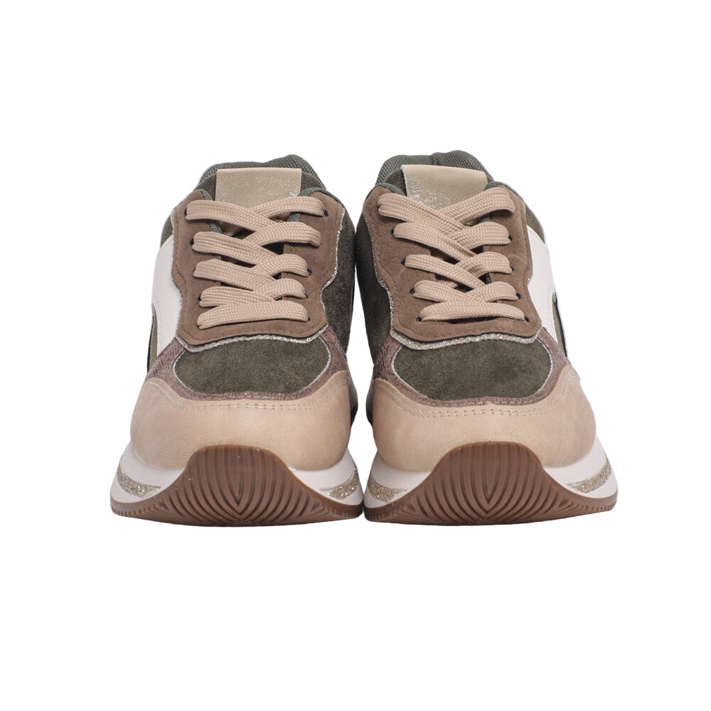 Scarpe Sneakers Verde Militare MimiMua SCAI-8958