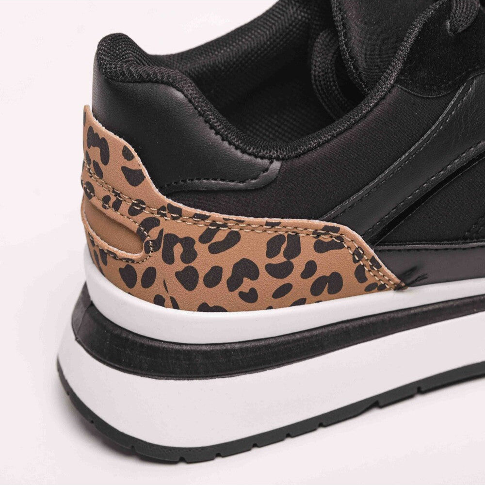 Scarpe Sneakers Nero MimiMua SCAL-9111