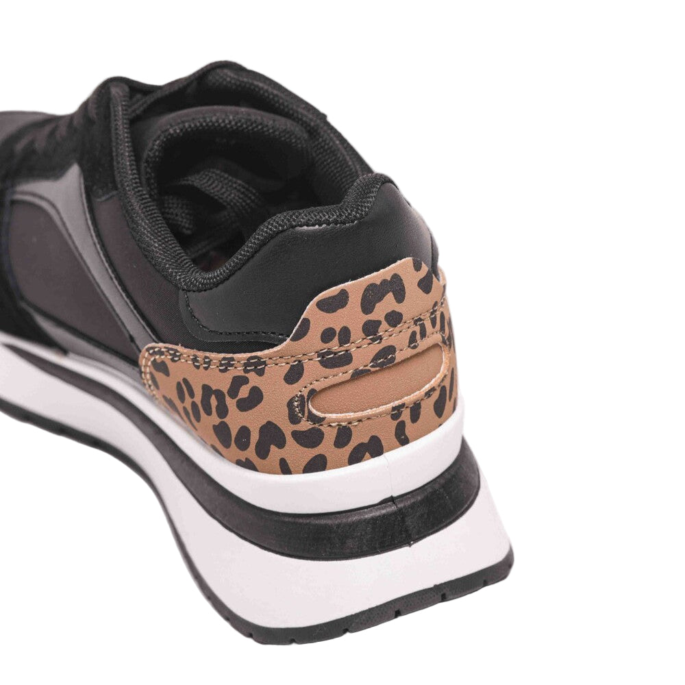 Scarpe Sneakers Nero MimiMua SCAL-9111