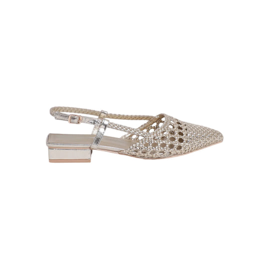 Slingback basse intrecciate Mimi-Muà SCAO-9378