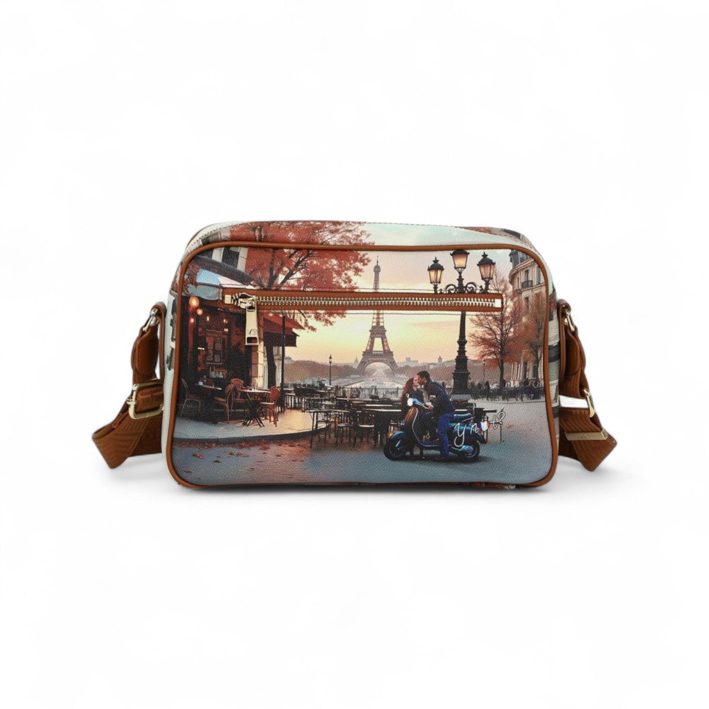 Borsa a Tracolla YNOT? YES331F6 Kisses From Paris - Design Parigino