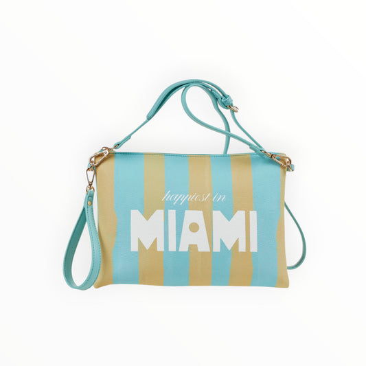 Pochette con tracolla 16-0008387 Verde
