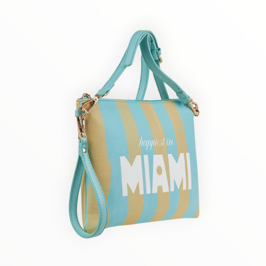 Pochette con tracolla 16-0008387 Verde
