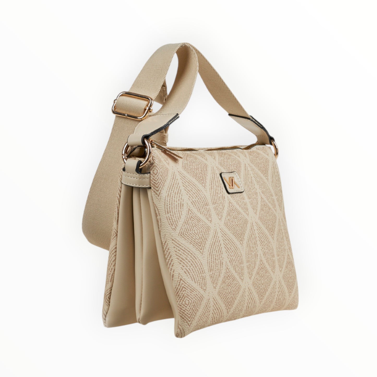 Borsa a Tracolla Avorio Verde – Modello 16-0008409