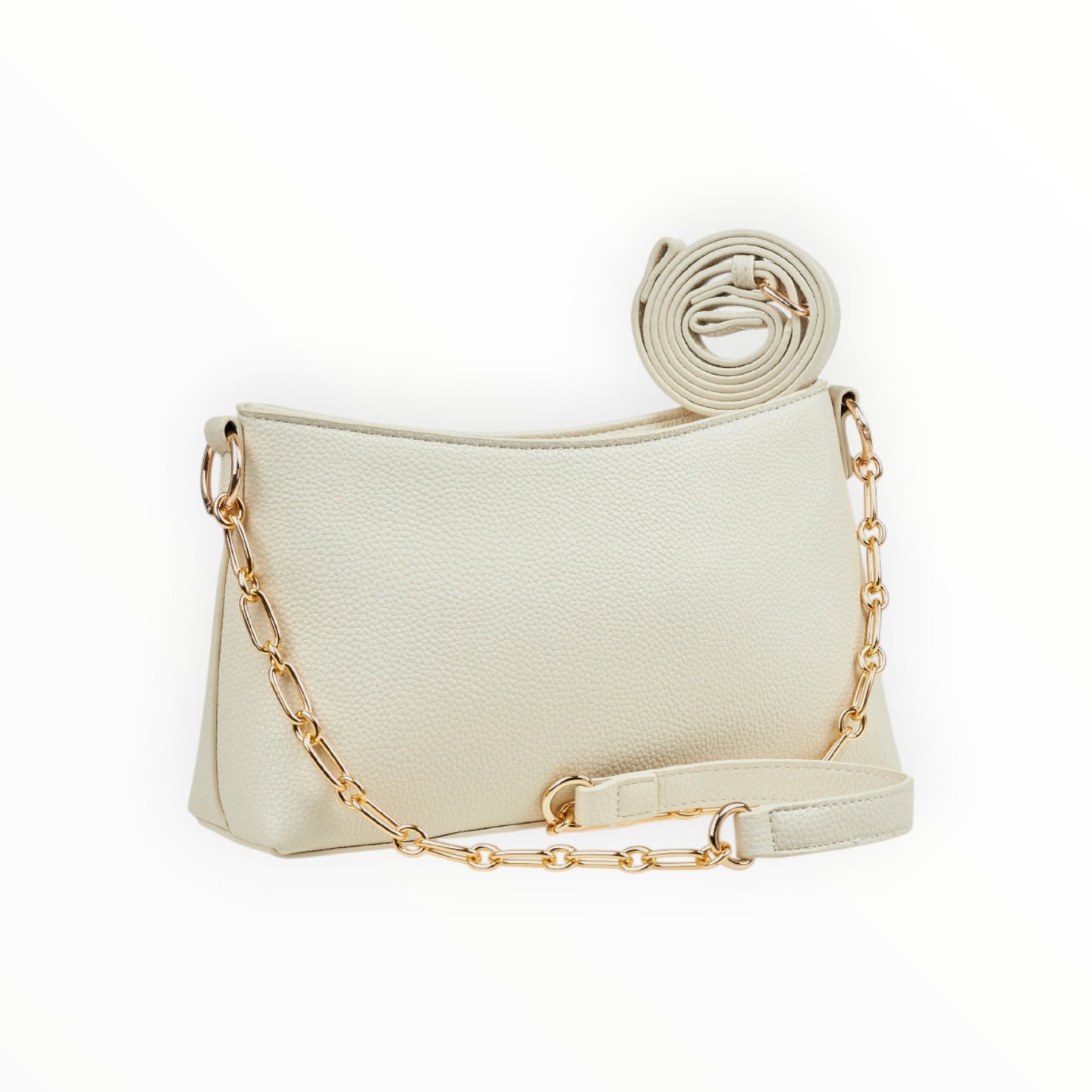 Borsa a Tracolla Avorio  Verde 16-0008418