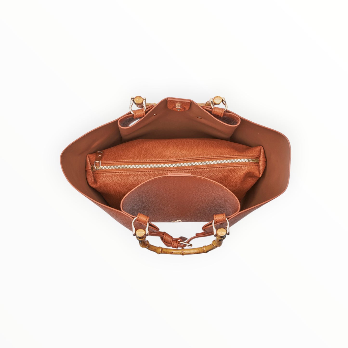 Borsa a due manici 16-0008639 Verde