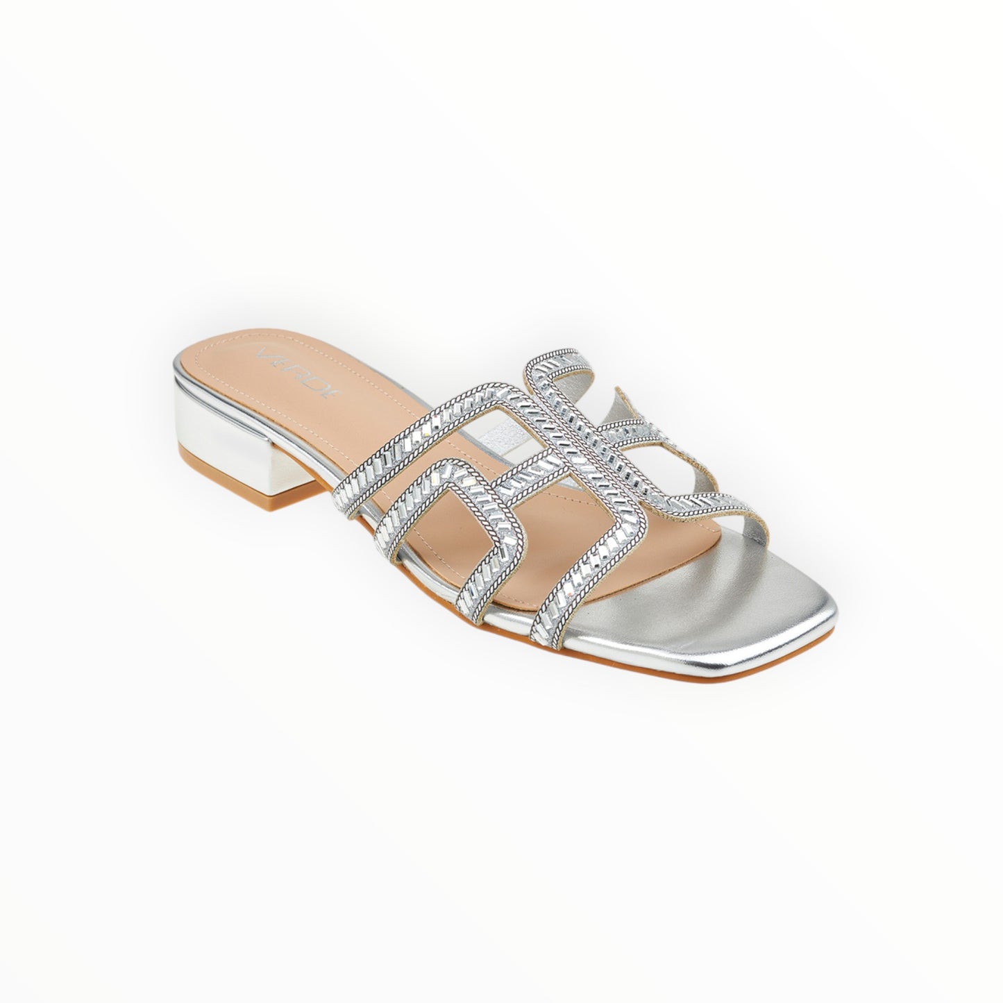 Sandali Donna Argento Verde 28-0004044
