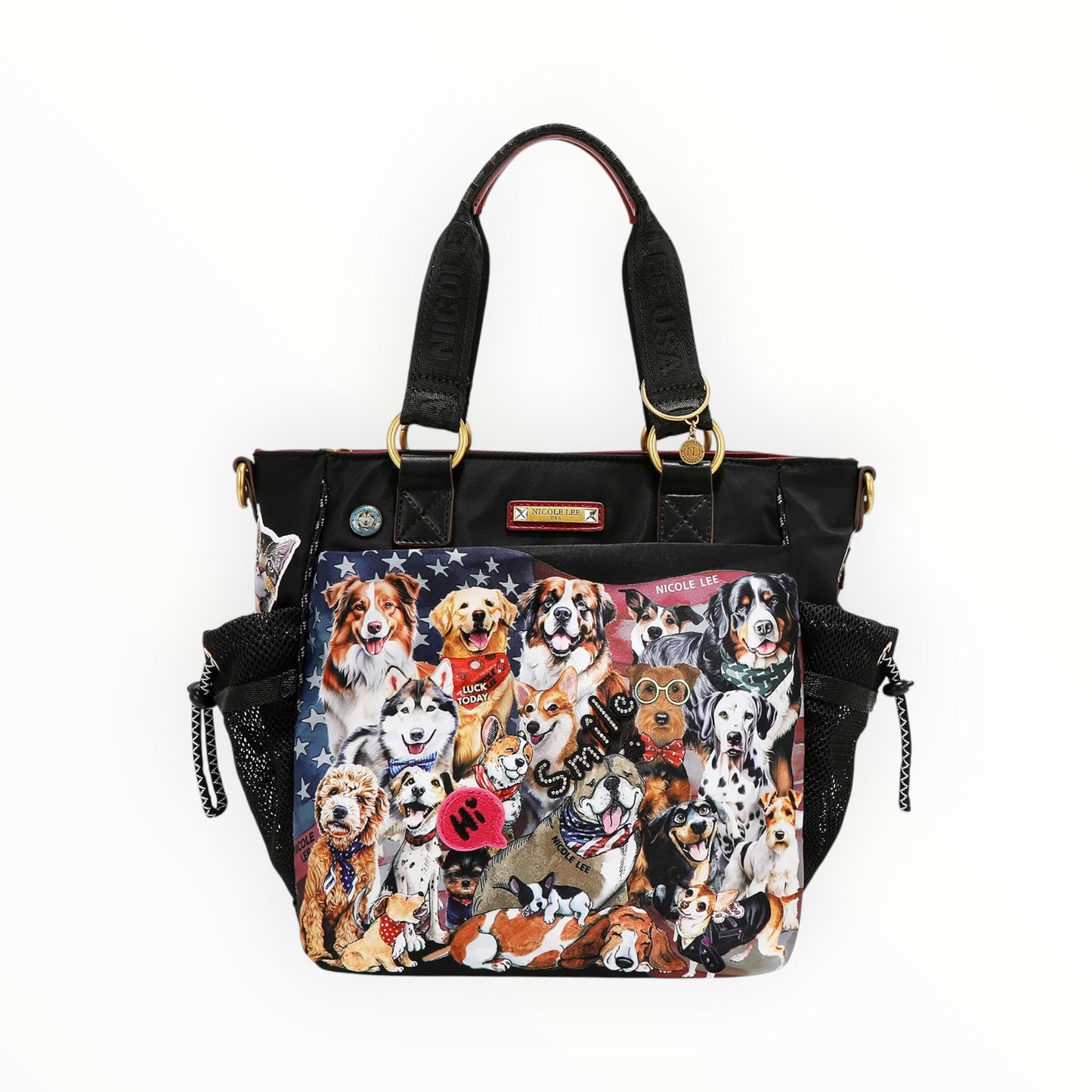 Borsa due manici con tracolla Nicole Lee BES17415