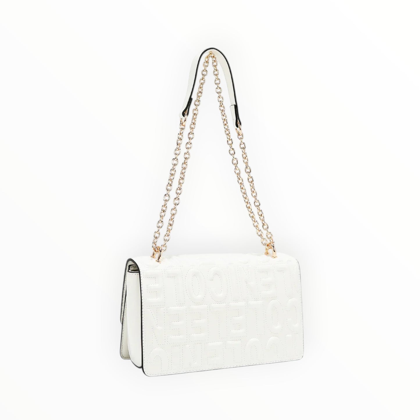 Borsa a Tracolla con Catena e Logo in Rilievo Nicole Lee EMB17455