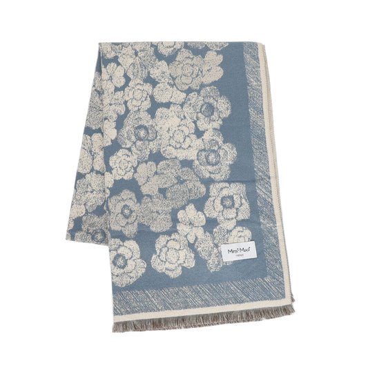 Sciarpa Con Fiori E Cornice  FSAN-9261