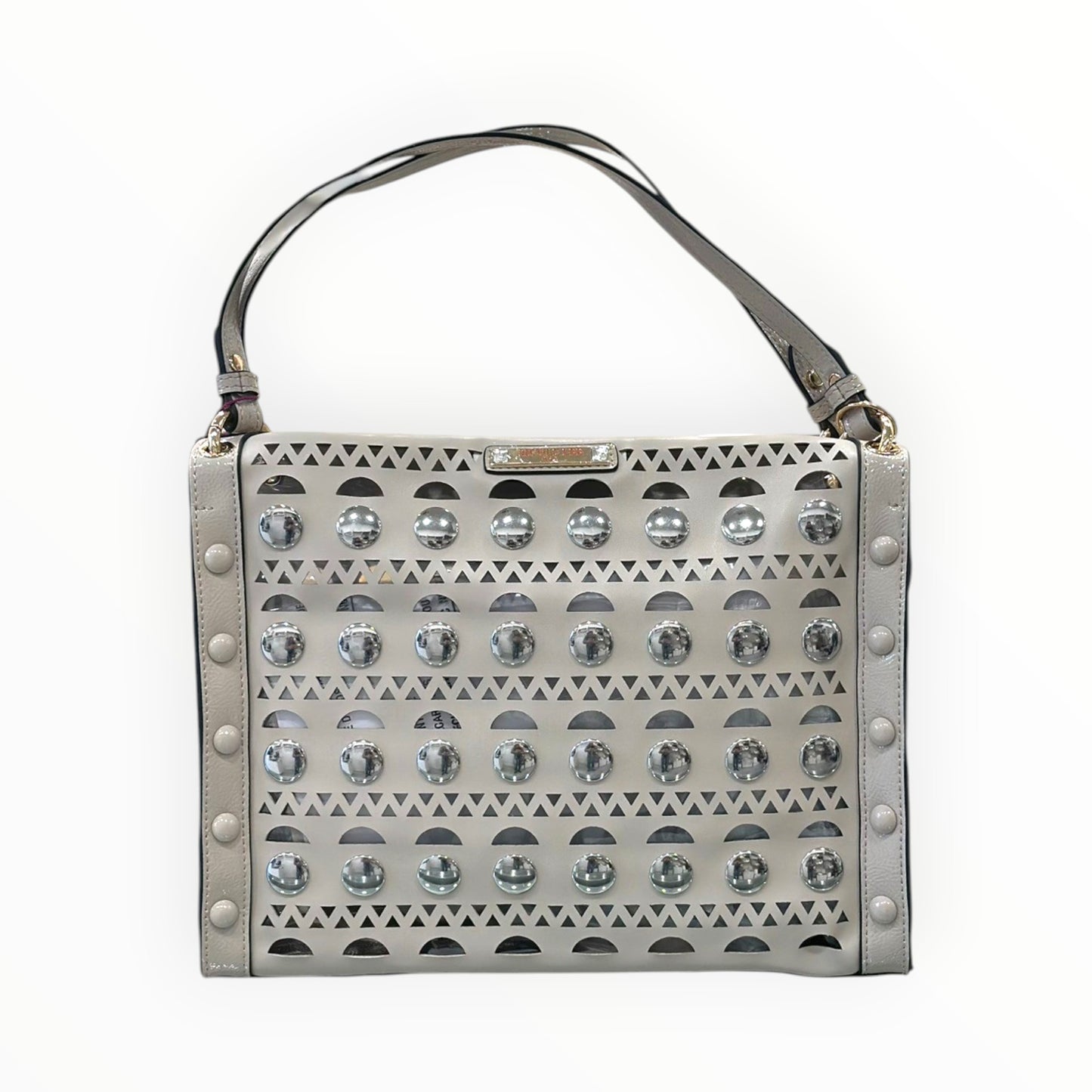 Borsa Due Manici Taglio Laser e Borchie Nicole Lee LSR17666
