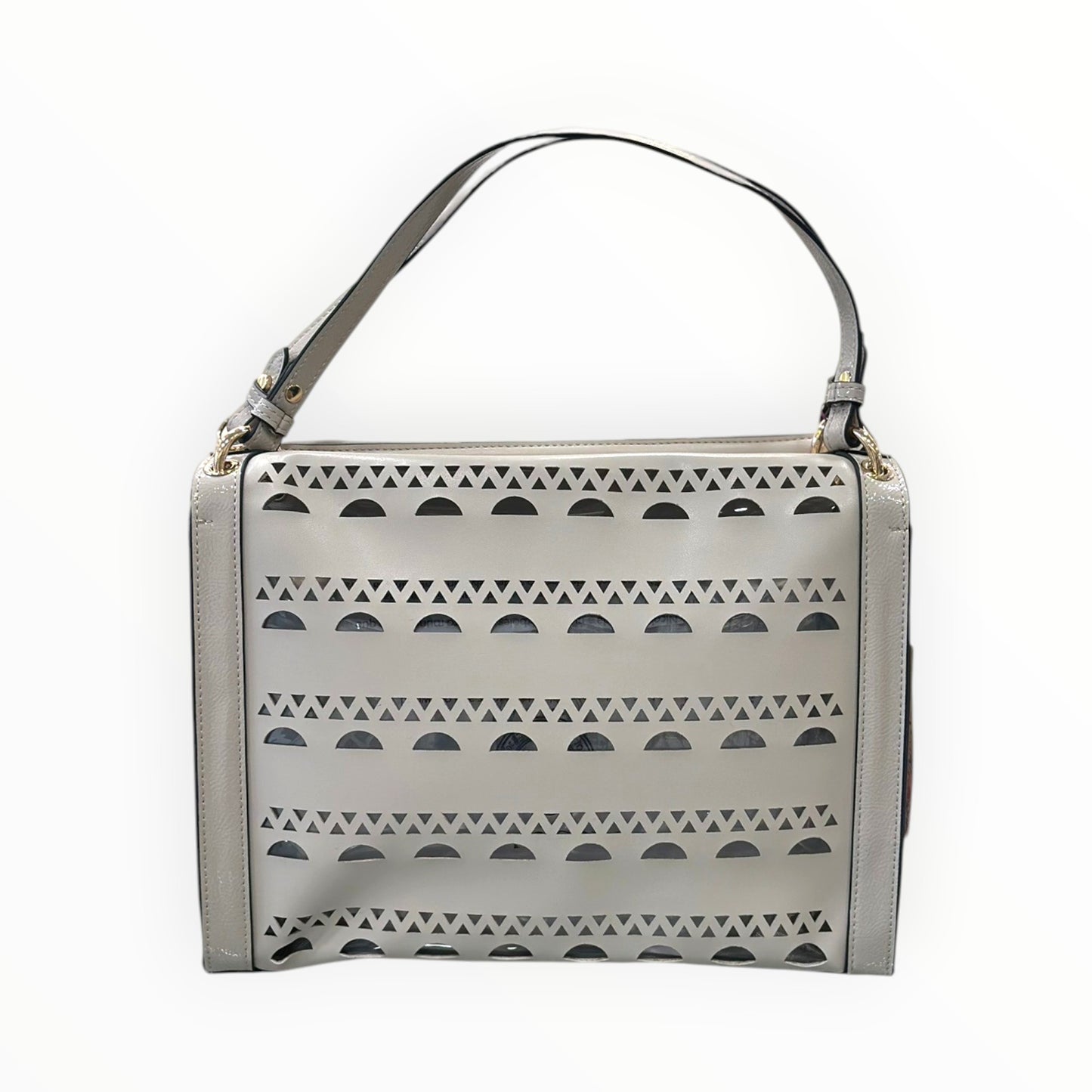 Borsa Due Manici Taglio Laser e Borchie Nicole Lee LSR17666