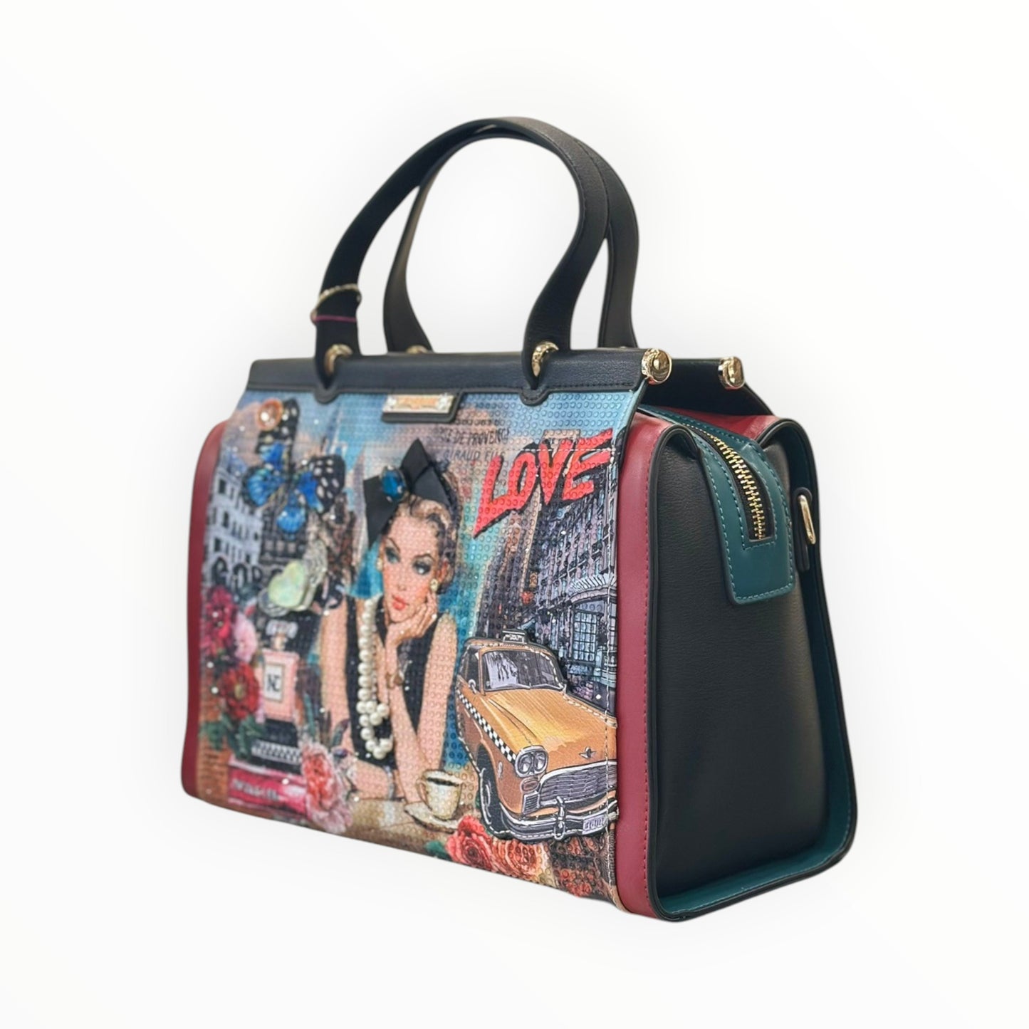 Borsa Due Manici con tracolla Sabina Imagines SI17445