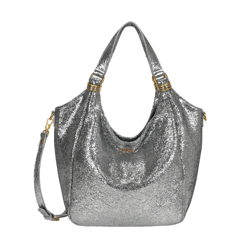 Borsa A Spalla Con Anelli Ai Manici  M8-H201319