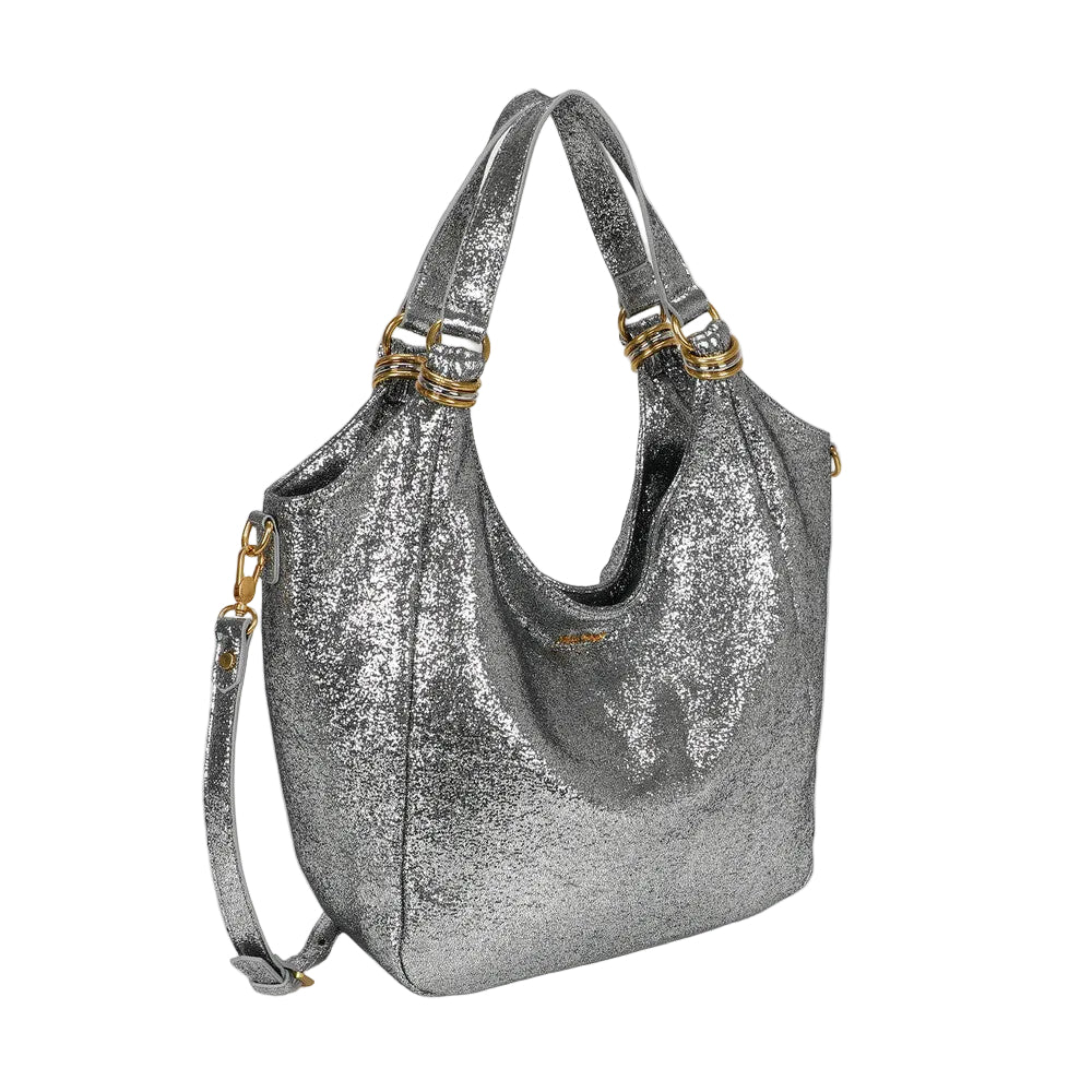 Borsa A Spalla Con Anelli Ai Manici  M8-H201319