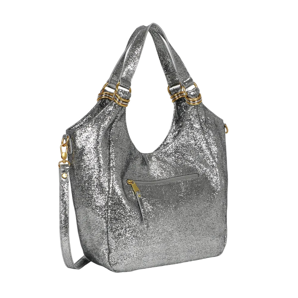 Borsa A Spalla Con Anelli Ai Manici  M8-H201319