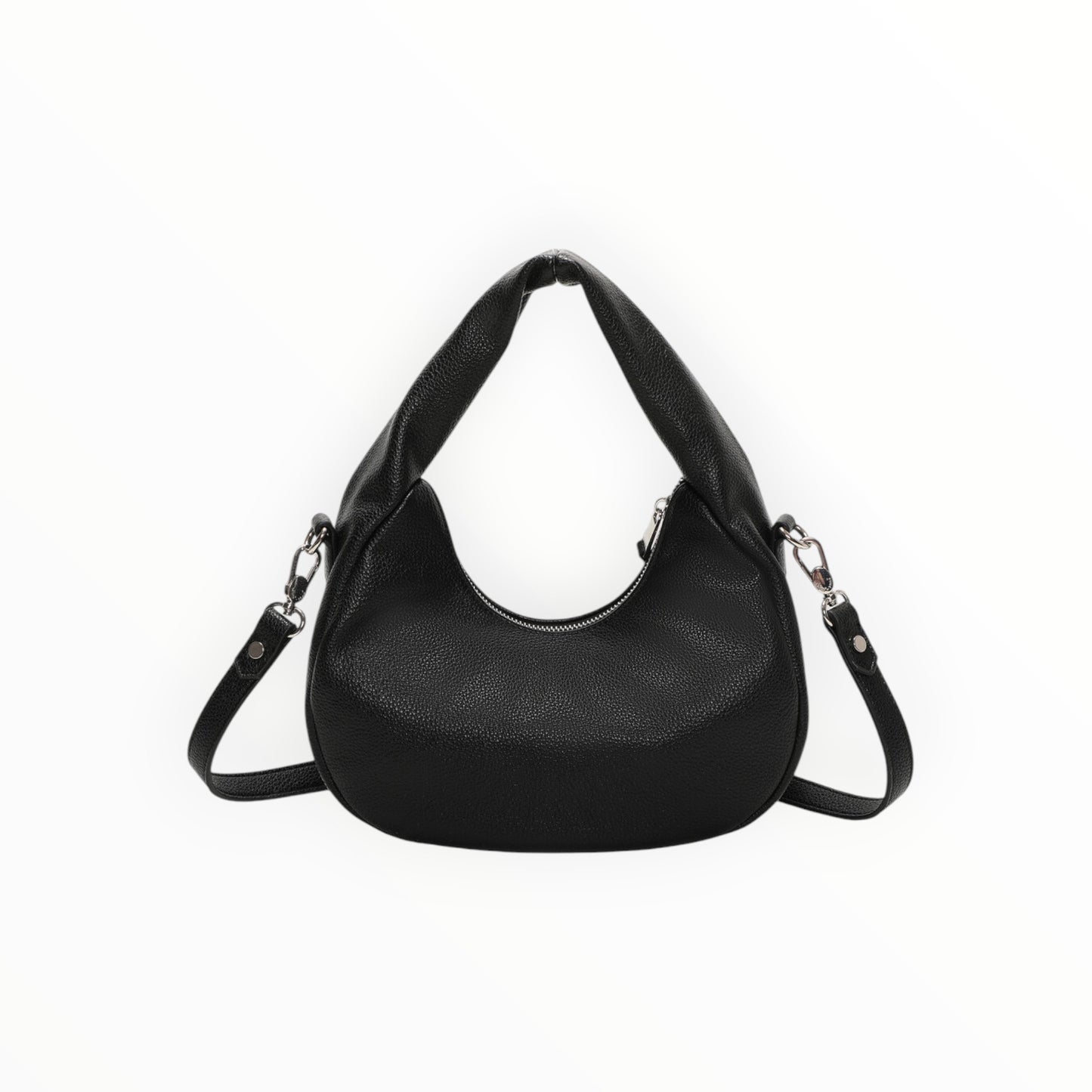 BORSA A MANO CON BORCHIE E OCCHIELLI Borsa a mano con borchie e occhielli Mimi-Muà M8-201399