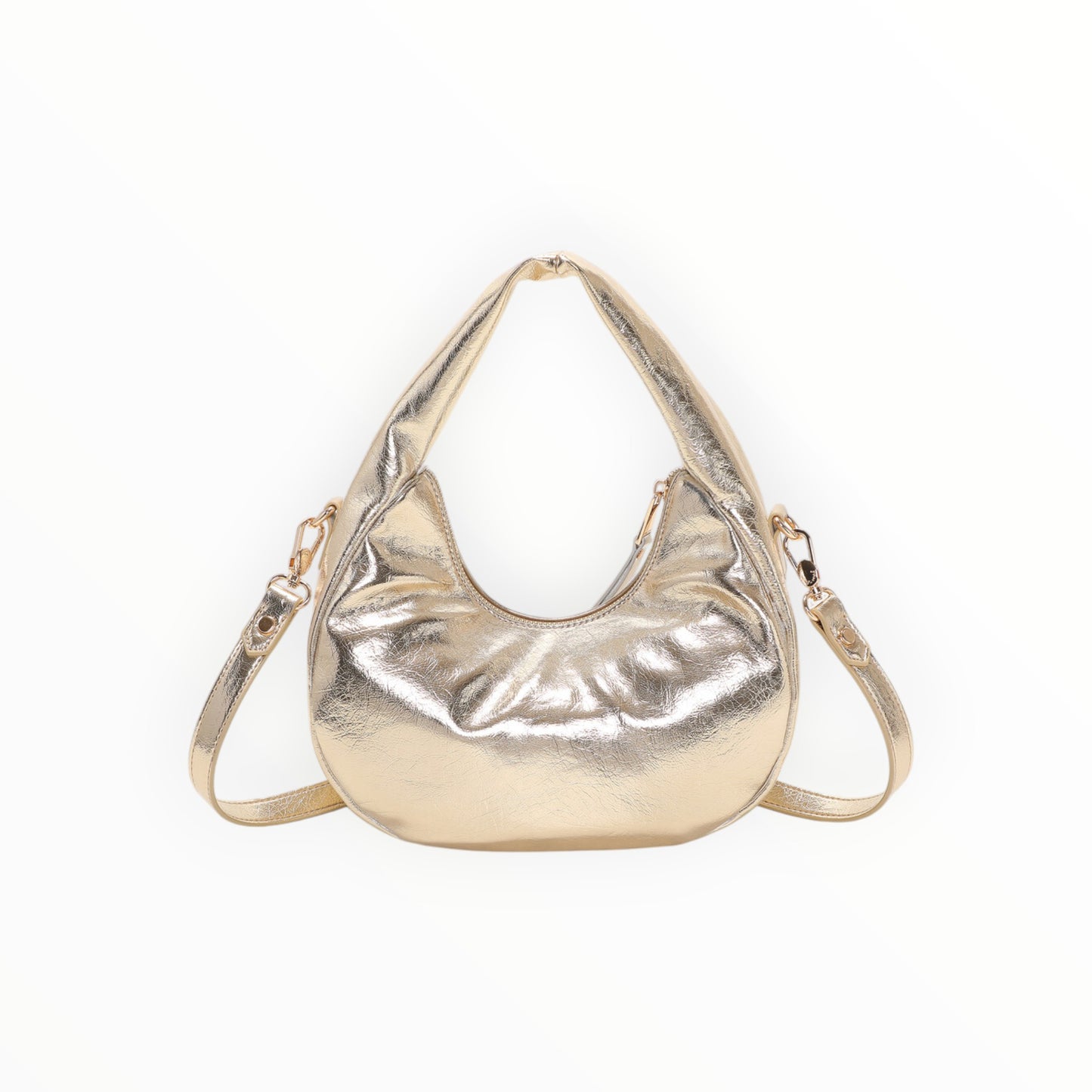 BORSA A MANO CON BORCHIE E OCCHIELLI Borsa a mano con borchie e occhielli Mimi-Muà M8-201399