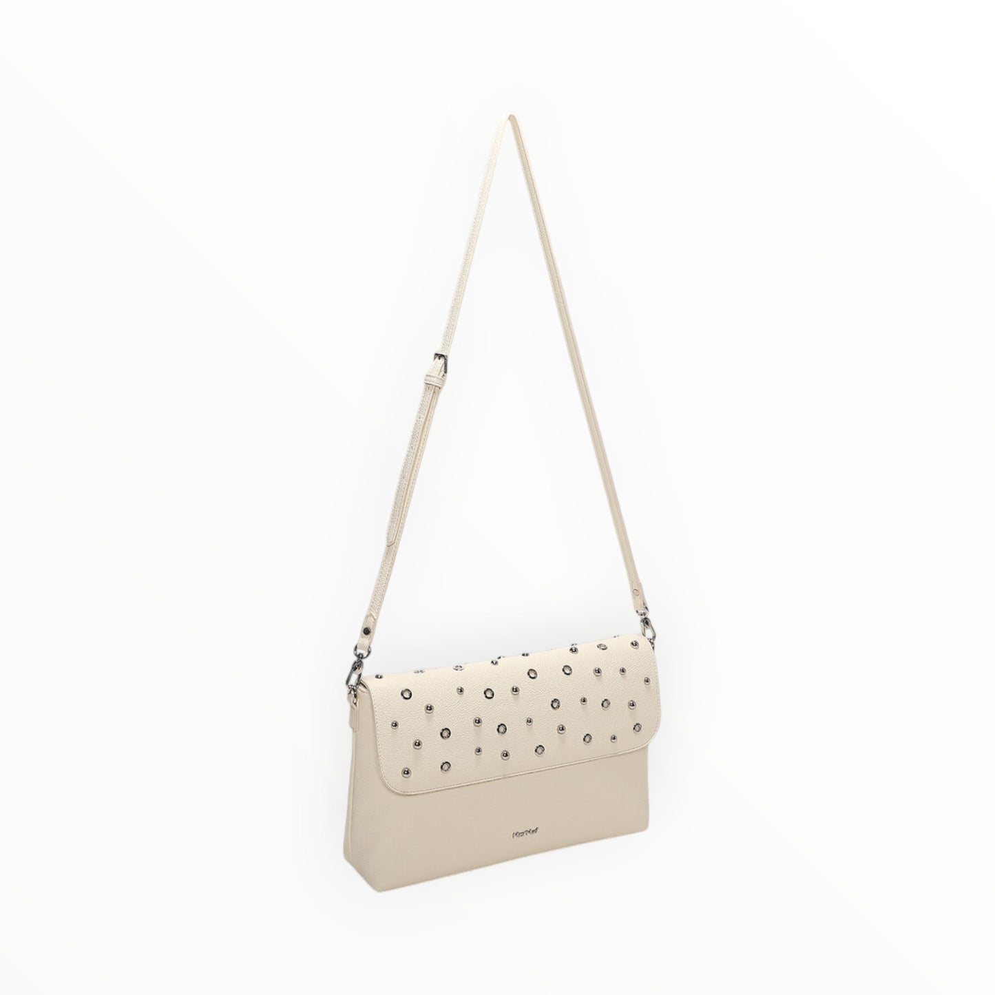 Borsa a busta con borchie e occhielli Mimi-Muà M8-H201400
