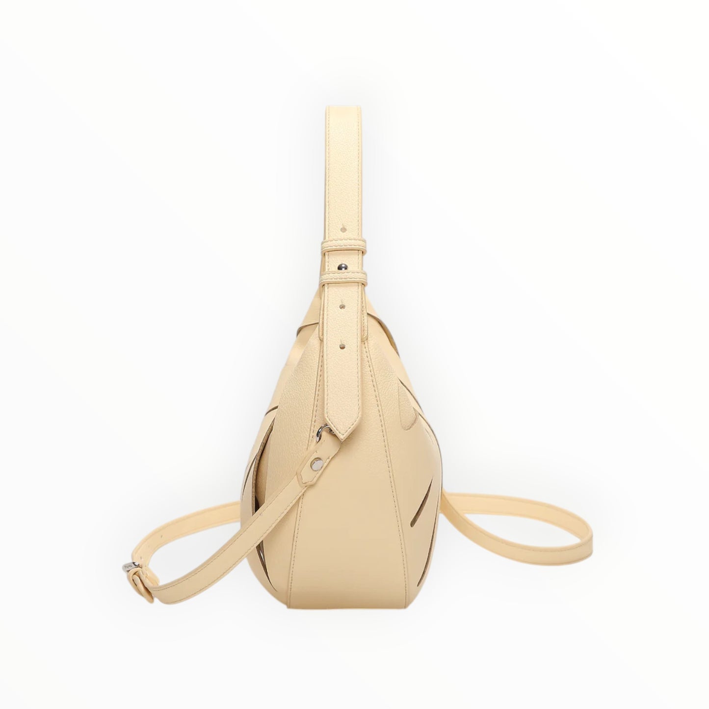 Borsa Hobo a Spalla e Tracolla Mimi-Muà M8-H201406 – Tagli Diagonali Donna